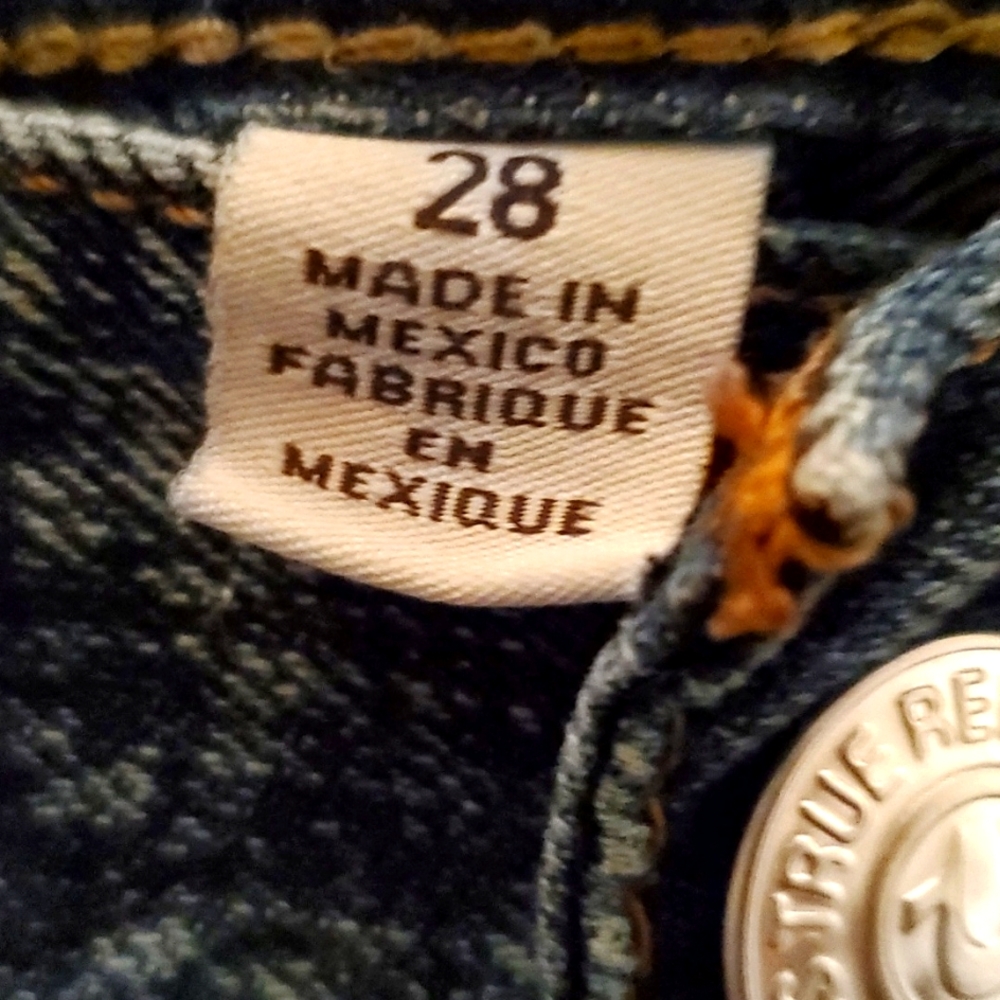 MEN'S TRUE RELIGION RICKY JEANS SZ 28 - Picture 2 of 5